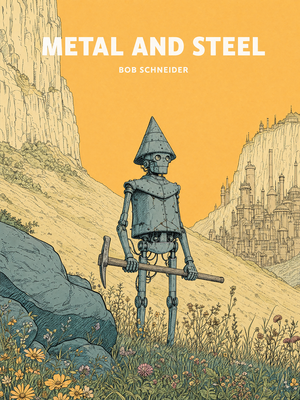 "Metal And Steel" - Limited Edition Signed Song Title Print - Version 4