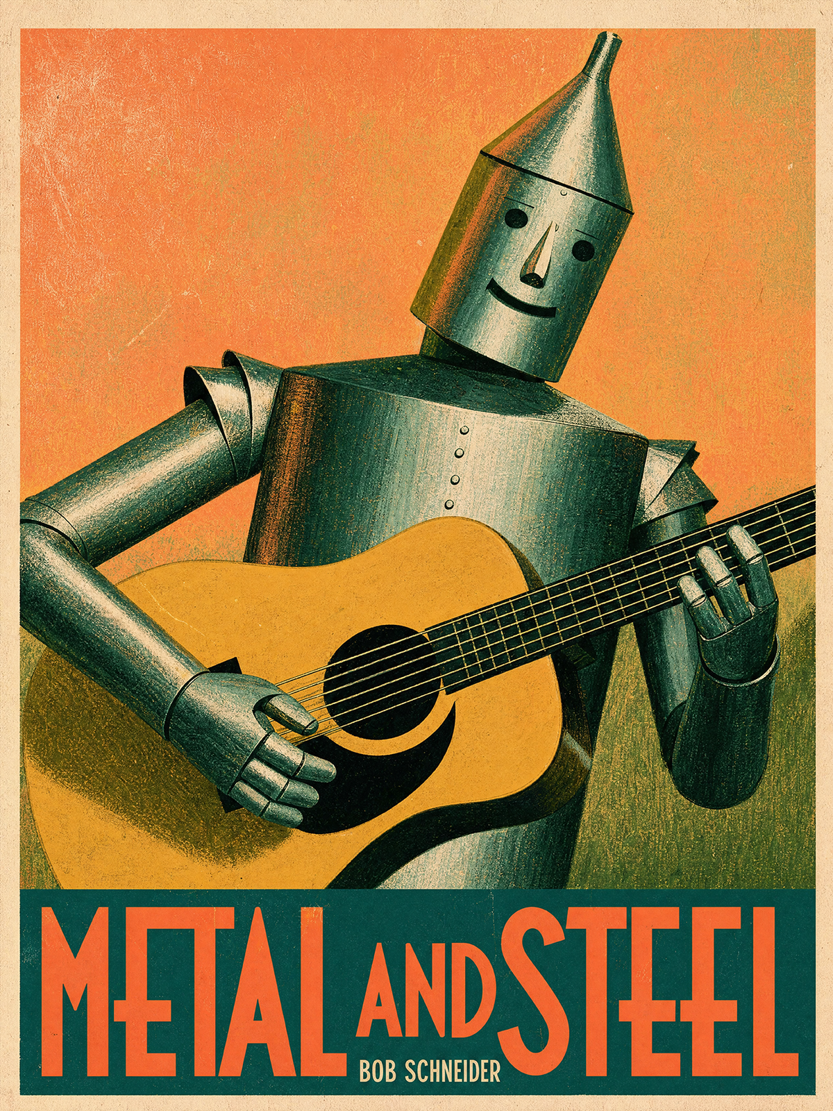 "Metal And Steel" - Limited Edition Signed Song Title Print - Version 11