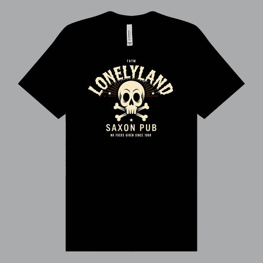 Lonelyland Saxon Pub Black Tee