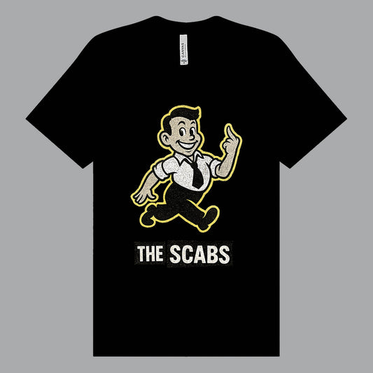 The Scabs Black Tee