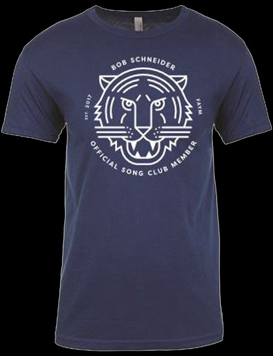 Song Club Unisex/Men's Cool Blue Tee