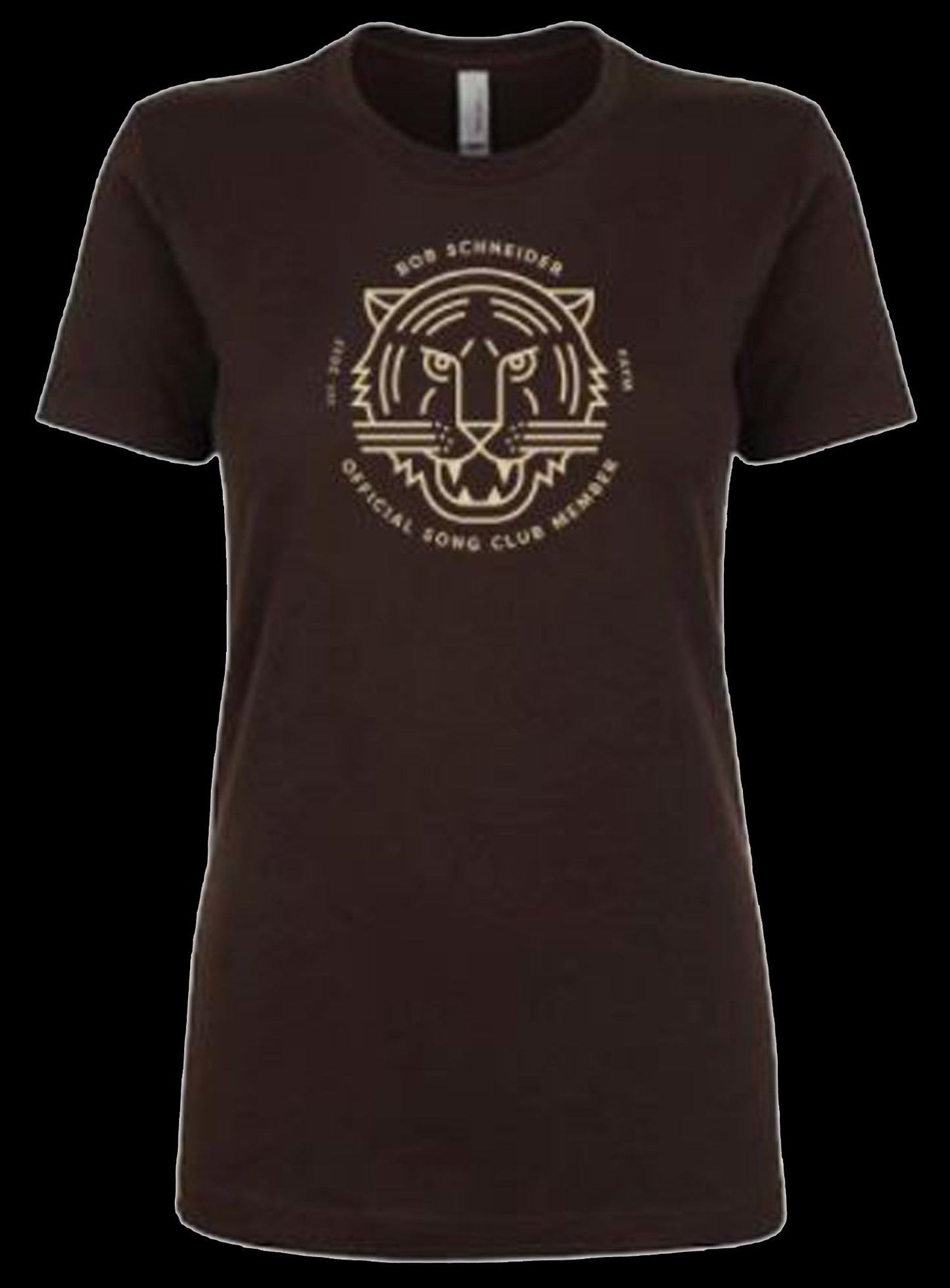 Song Club Women's Brown Tee