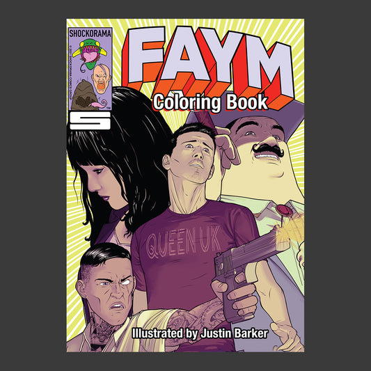 FAYM Graphic Novel Coloring Book
