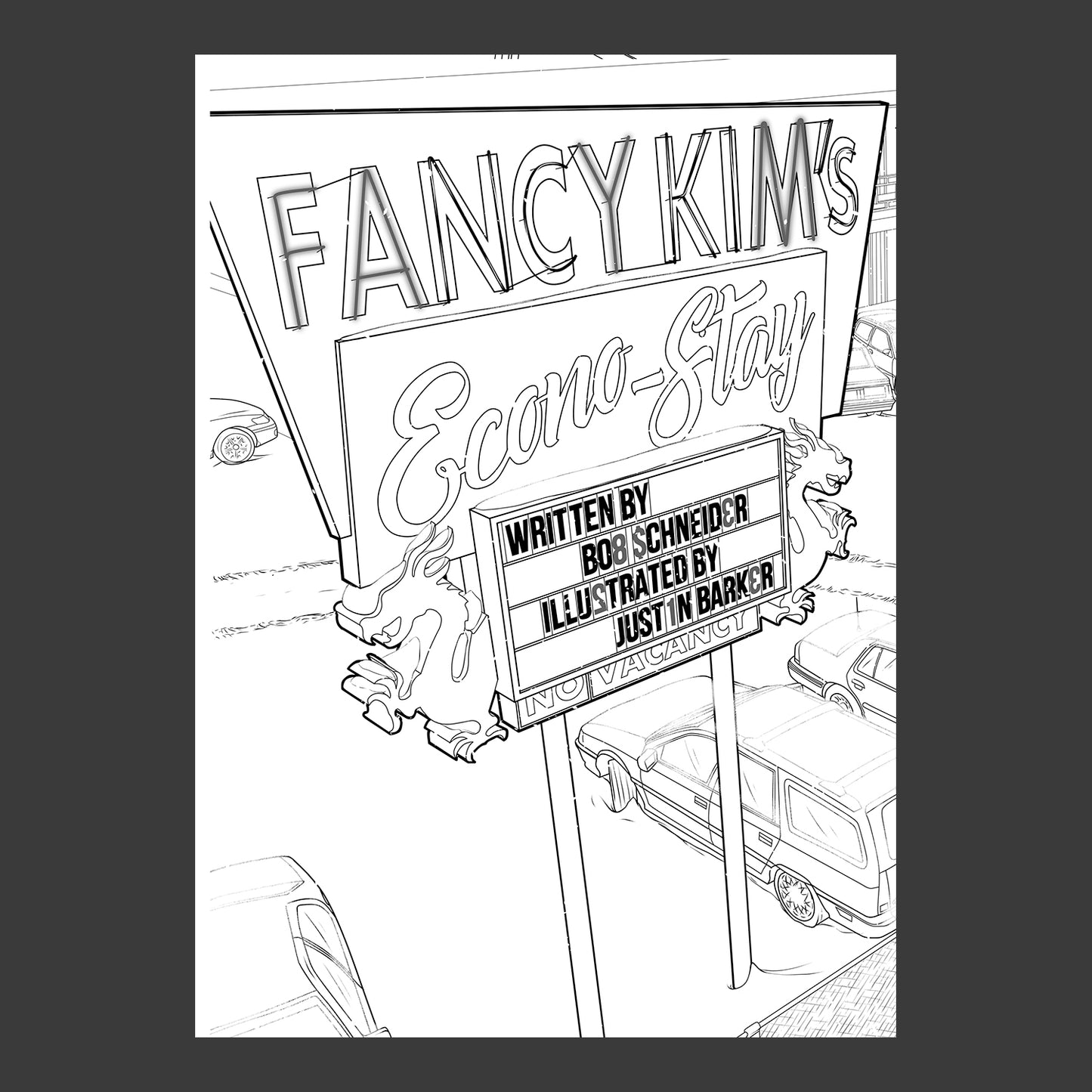 FAYM Graphic Novel Coloring Book