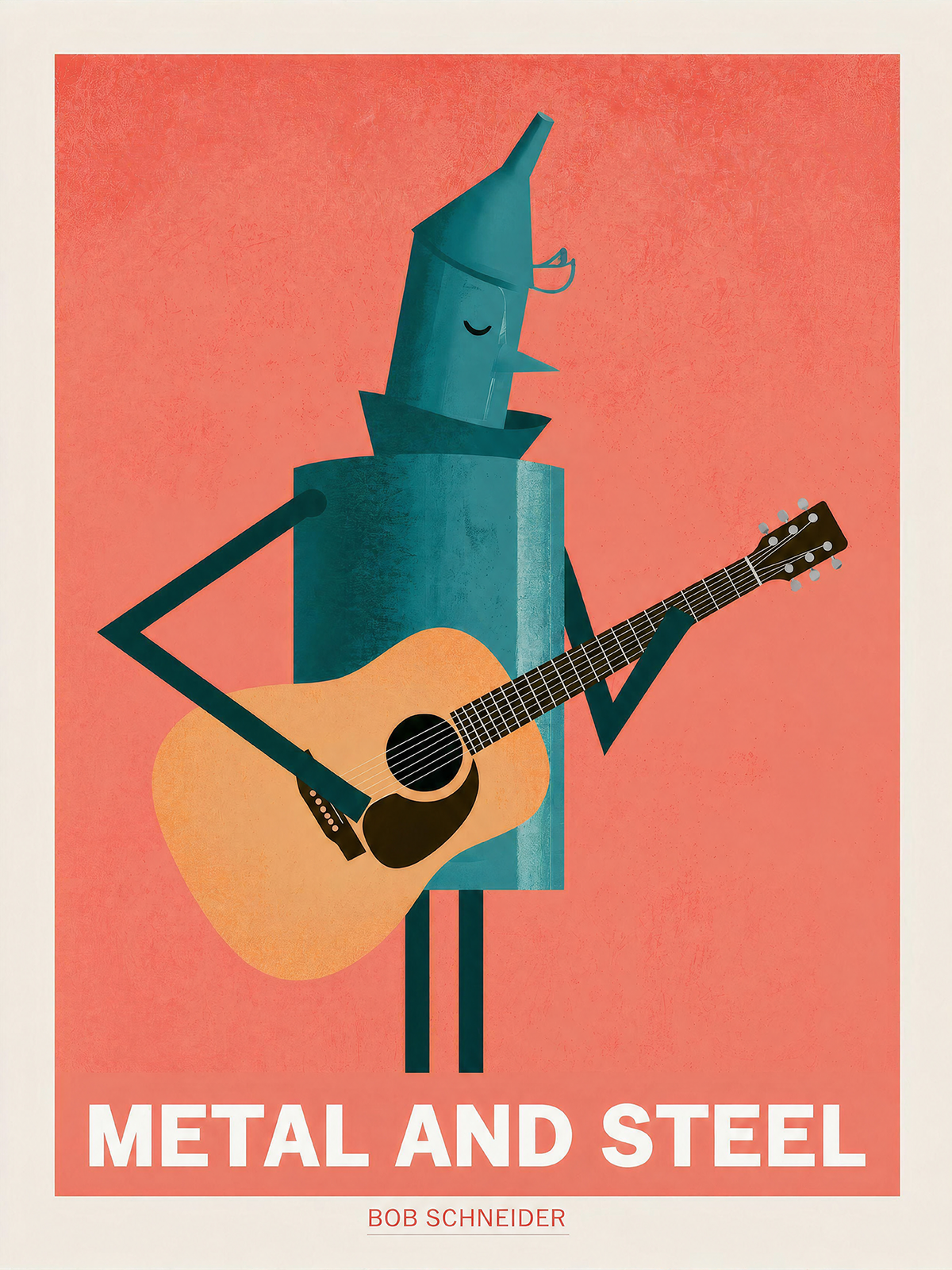 "Metal And Steel" - Limited Edition Signed Song Title Print - Version 1