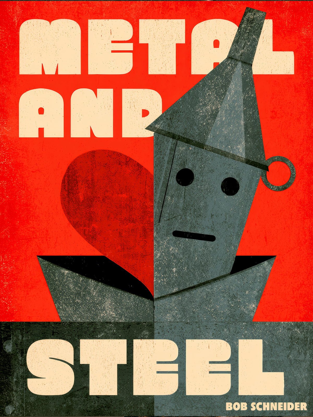"Metal And Steel" - Limited Edition Signed Song Title Print - Version 3