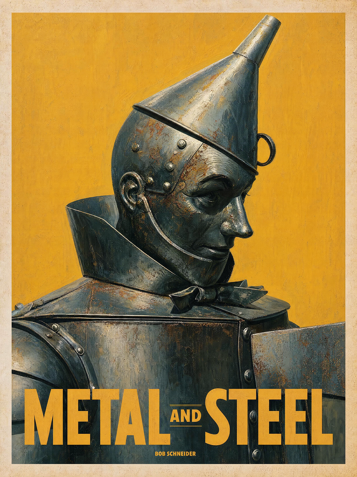 "Metal And Steel" - Limited Edition Signed Song Title Print - Version 9