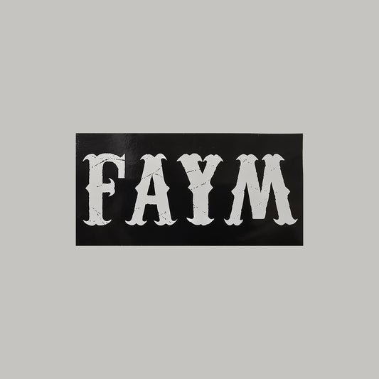 FAYM Sticker