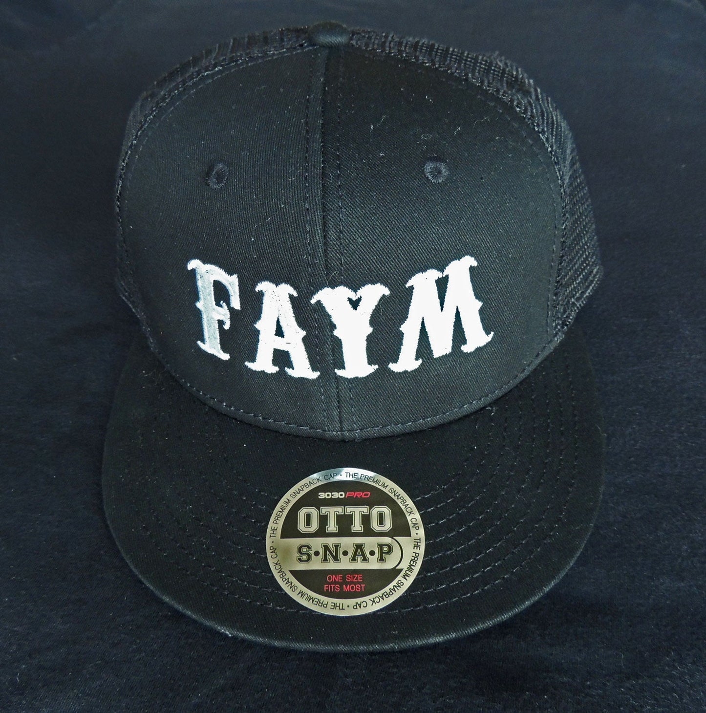 FAYM Pro Style Mesh Snapback Cap