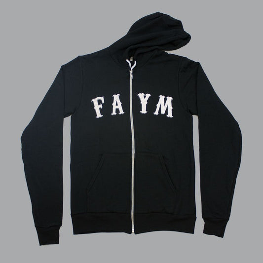 FAYM Classic Black Hoodie