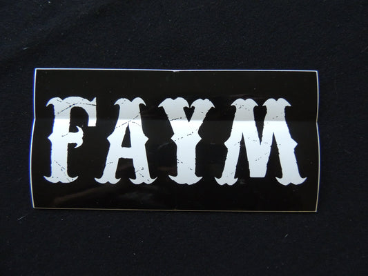 FAYM Sticker